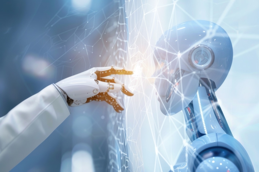 human versus ia concept